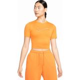 Nike Sportswear Crop Kadın T-Shirt DN5798738 - Turuncu