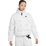 Nike Sportswear Down Fill Therma Fit City Series Full Zip Kadın Bol Kesim Kaz Tüyü Spor Ceket Beyaz