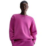 Nike Sportswear Essential Collection Fleece Oversized Crew Kadın Sweatshirt Mor