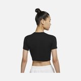 Nike Sportswear Essential Crop Kadın T-Shirt DD1328010 - 010 - Siyah - M
