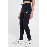 Nike Sportswear Essential Fleece Slim Fit Mid Rise Kadın Eşofman Altı Siyah - XL