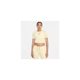 Nike Sportswear Essential Kadın T-Shirt DD1328-113 - M - Sarı