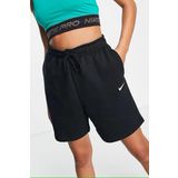 Nike Sportswear Essentials Collection Fleece High Rise Loose Fit Short Kadın Yüksek Bel Bol Kesim Pamuklu Şort Siyah