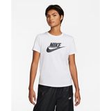 Nike Sportswear Essentials DX7906-100 Kadın Logo T-Shirt - Beyaz - XS