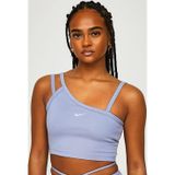 Nike Sportswear Everyday Modern Women's Asymmetrical Crop Tank Kadın Askılı Crop Atlet Bra Lila
