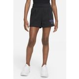 Nike Sportswear Girls Shorts Black Pamuklu Kız Çocuk Şortu Siyah