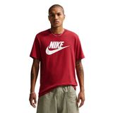 Nike Sportswear Icon Futura Erkek Kırmızı Günlük Stil T-Shirt AR5004-613