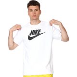 Nike Sportswear Icon Futura Erkek Tişört - AR5004-101 - Turuncu - M