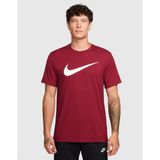 Nike Sportswear Icon Swoosh Erkek Kırmızı Pamuklu Tişört - XL
