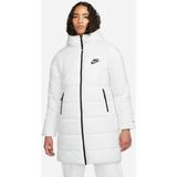 Nike Sportswear Kadın Mont DX1798-121 Therma-Fıt Repel S Kesim Kalıbı ile Şık Beyaz