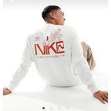 Nike Sportswear M90 Oc Pack Long-Sleeve Erkek T-Shirt FJ1087-133 - Krem