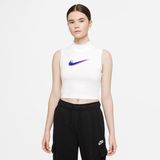 Nike Sportswear Mock-Neck Kadın Atlet - Beyaz
