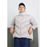 Nike Sportswear Pembe Kadın Windpuffer Mont Uzun Kol Midi Kesim Olivine Renk - - Olivine - 001