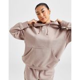 Nike Sportswear Phoenix Fleece Oversize Pullover Hoodie Kadın Kapüşonlu Bol Kesim Sweatshirt Mor - standart