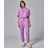 Nike Sportswear Phoenix Fleece Yüksek Belli Polar Kadın Mor Eşofman Altı FD0893