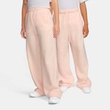 Nike Sportswear Plush Pack Wide Legs Kadın Sweatpants Kadın Geniş Paça Yüksek Bel Eşofman DV4361 - Pembe