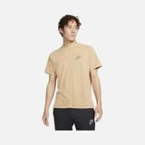 Nike Sportswear Revival SS22 Short-Sleeve Erkek Tişört - XS - Bej
