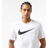 Nike Sportswear Swoosh Erkek Pamuklu Beyaz Tişört - 2XL