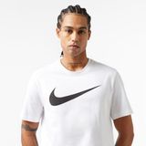 Nike Sportswear Swoosh Erkek Pamuklu Beyaz Tişört