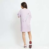 Nike Sportswear Swoosh Kadın Pembe Elbise CZ9406 - 576 Uzun Boy Tasarımı ile Şık ve Rahat - XS
