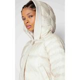 Nike Sportswear Swoosh Puffer Primaloft Kadın Krem Mont