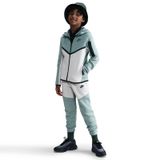 Nike Sportswear Tech Fleece Büyük Çocuk Tam Fermuarlı Kapüşonlu Svetşört (Parlak Adaçayı/Açık Kekik Ağacı Kahverengi/Siyah/Erik Tutulması), Tozlu Adaçayı/Açık Orewood Kahverengi/Siyah/Erik Tutulması