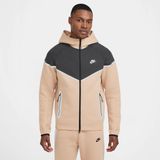 Nike Sportswear Tech Fleece Erkek Bej Sweatshirt (Reflektörlü) - M