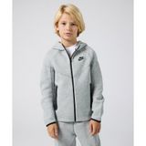 Nike Sportswear Tech Fleece Full-Zip Hoodie 08-16 yaş çocuk erkek Gri Sweatshirt - FD3285-063