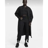 Nike Sportswear Tech Fleece Oversize Bol Kalıp Siyah Kadın Uzun Ceket/hırka FQ2602-010 - XS