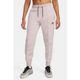 Nike Sportswear Tech Fleece Standart Fit Mid Rise Jogger Kadın Eşofman Altı Lila
