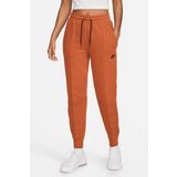 Nike Sportswear Tech Fleece Standart Fit Mid Rise Jogger Kadın Eşofman Altı Turuncu