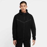 Nike Sportswear Tech Fleece Windrunner Full-Zip Hoodie Erkek Ceket - XL - Siyah