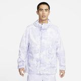 Nike Sportswear Tech Pack Woven Watercolor Full-Zip Hoodie Erkek Kapüşonlu Fermuarlı Ceket DX0217 - Mor