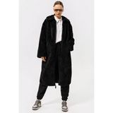 Nike Sportswear Terma Fit Women's Loose High Parka Kadın Bol Kesim Suni Kürk Spor Parka Siyah