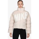 Nike Sportswear Therma Fit Essential Prima Womens Cream Jacket Kadın Mont Krem