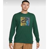 Nike Sportswear Uzun Kollu Yeşil Erkek T-Shirt DV9143-341 - M
