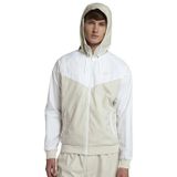 Nike Sportswear Windrunner Jacket Kapüşonlu Erkek Ceketi Beyaz Bej