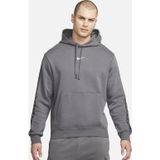 Nike Sportwear Men's Fleece Pullover Hoodie Grey Erkek Şardonlu Kapüşonlu Sweatshirt Gri