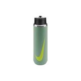Nike Stainless Steel Recharge Straw Bottle 24 Oz Erkek Yeşil Çelik Antrenman Suluk N.101.3795.011.24