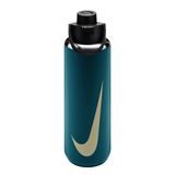 Nike Stainless Steel Recharge Straw Bottle 24 Oz Unisex Mavi Çelik Antrenman Suluk N.101.3799.487.24