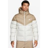 Nike Stormfit Primaloft Synthetic Fit Jacket Rahat Kalıp Kapüşonlu Mont Krem-Bej