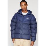 Nike Stormfit Primaloft Synthetic Fit Jacket Rahat Kalıp Kapüşonlu Mont Lacivert