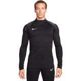 Nike Strike Dri-Fit Yarım Fermuarlı Erkek Futbol Antrenman Üstü - Siyah