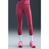 Nike Swift Dri Fit High Rise 7/8 Running Leggings With Pockets Kadın 3 Cepli Antrenman Koşu Taytı Pembe