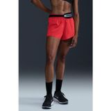 Nike Swift Dri Fit Mid Rise 4" 2IN1 Running Short Kadın 4" Taytlı Koşu Şortu Kırmızı