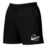 NIKE Swim Breaker Swim Logo 5" Voleybol şort siyah yüzme gövdesi Bebek Kız