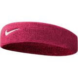 Nike Swoosh Baş Bandı Pembe Renkli Yumuşak Kumaş ile Ter Emici Özellik Sunar
