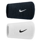Nike Swoosh Classic Doublewide 2pk Kadın Siyah Antrenman Bileklik N.101.2406.036.OS