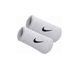 NIKE SWOOSH DOUBLE WIDE BİLEKLİK BEYAZ