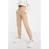 Nike Swoosh Fleece Joggers Brown Şardonlu Bol Kesim, Yüksek Belli Kadın Eşofman Altı Sütlü Kahve